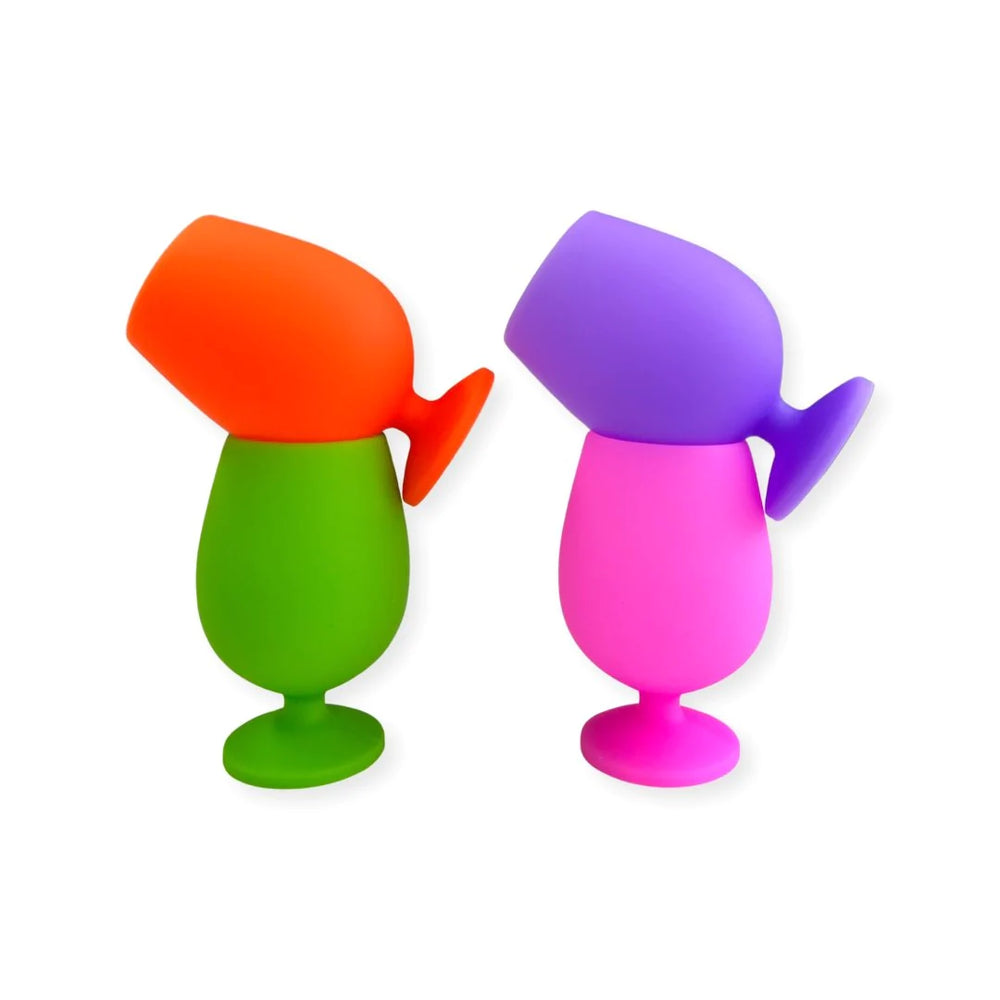 Stemm Unbreakable Silicone Wine Glasses - Brasilia